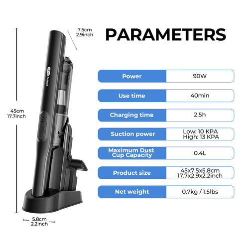 ePro-Select EV1290 Handheld Vacuum Cleaner