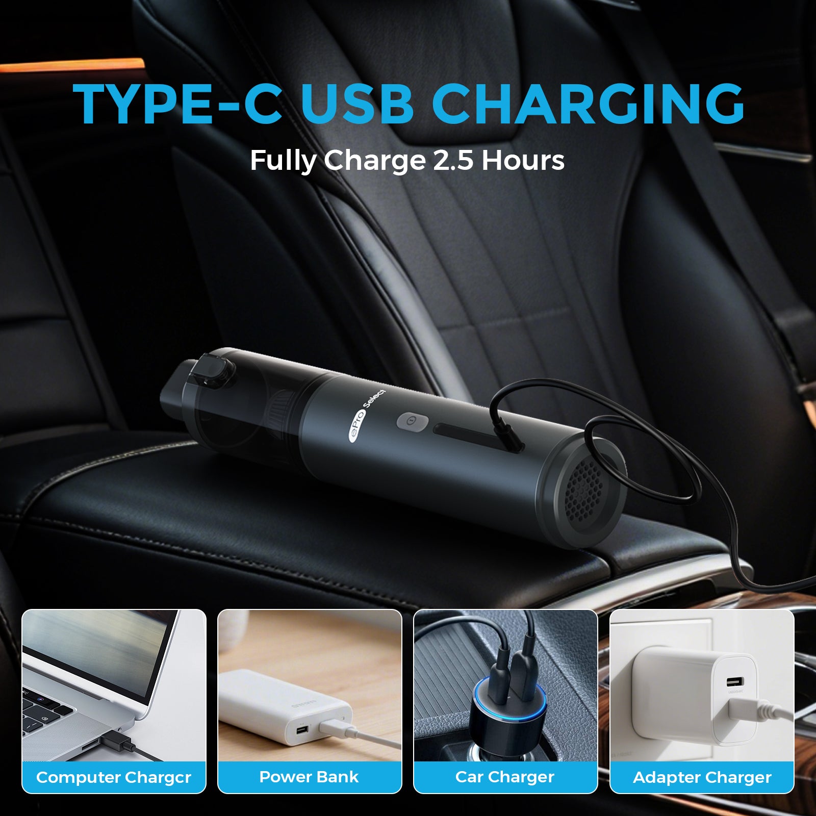 ePro-Select EV1396 Handheld Vacuum Cleaner