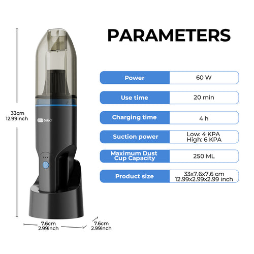 ePro-Select EV1101 Handheld Vacuum Cleaner