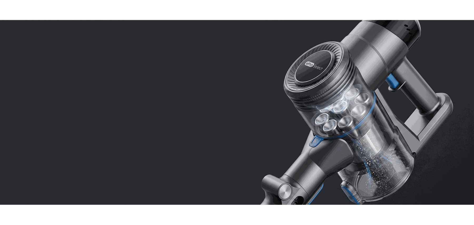 Cyclonic cordless vacuum technology